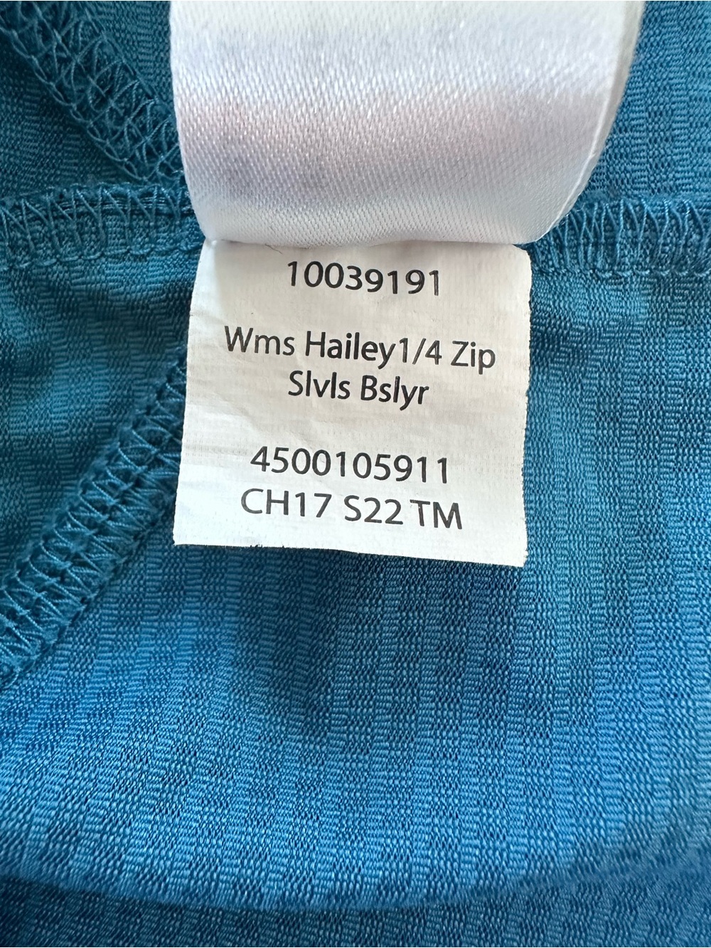 Ariat Hailey 1/4 Zip-Front Sleeveless Performance Women’s Top in Blue Size M - Picture 9 of 12